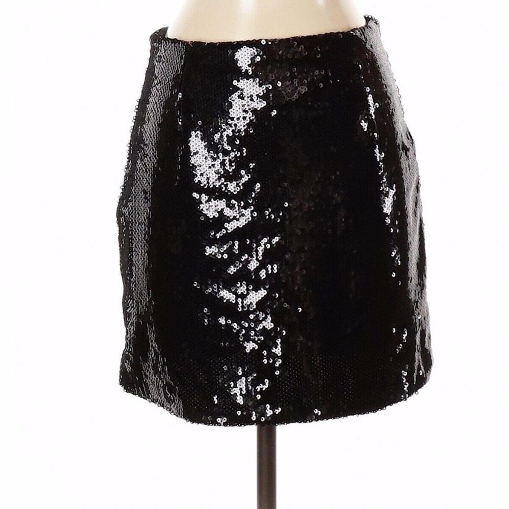 Call Me Eden Size S Black Sequin Mini Skirt!!